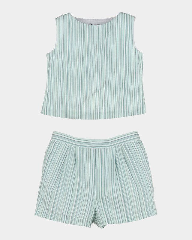 Girl's Two-Piece Striped Set, Size 4-